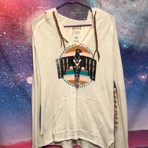 Billabong Tribal Native Hoodie